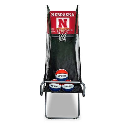 Pop-A-Shot Nebraska Huskers Pop-Up Arcade Basketball Game