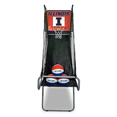 Pop-A-Shot Illinois Fighting Illini Pop-Up Arcade Basketball Game