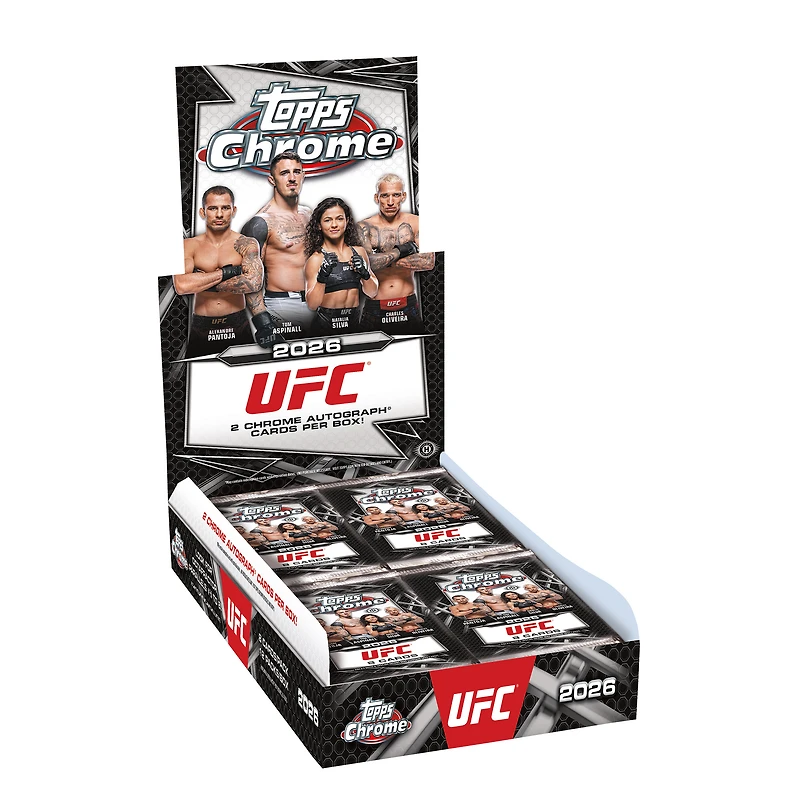 2026 Topps Chrome UFC Factory Sealed Hobby Box