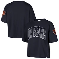 Women's '47 Navy Chicago Bears Call Out Reed City T-Shirt