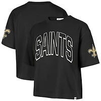 Women's '47 Black New Orleans Saints Call Out Reed City T-Shirt