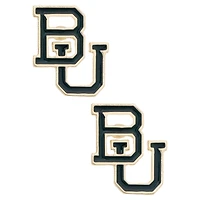 Women's CANVAS Style Baylor Bears Logo Stud Earrings