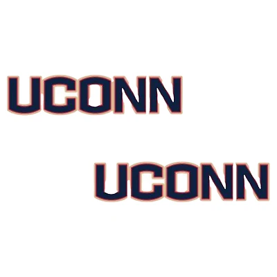 Women's CANVAS Style UConn Huskies Logo Stud Earrings