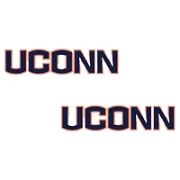 Women's CANVAS Style UConn Huskies Logo Stud Earrings