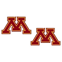 Women's CANVAS Style Minnesota Golden Gophers Logo Stud Earrings
