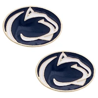 Women's CANVAS Style Penn State Nittany Lions Logo Stud Earrings