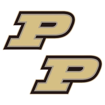 Women's CANVAS Style Purdue Boilermakers Logo Stud Earrings