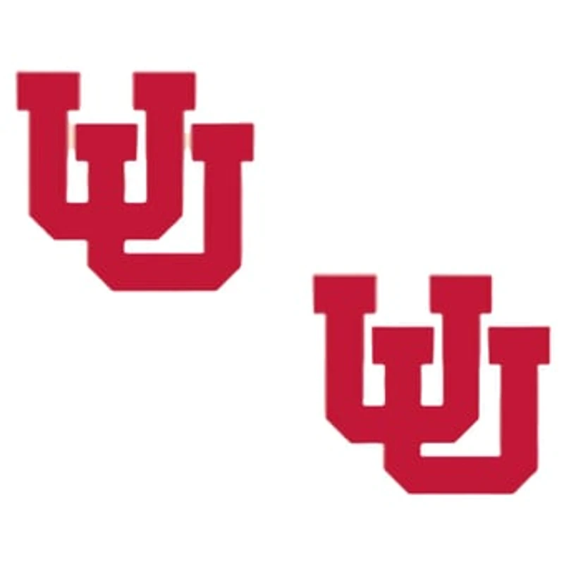 Women's CANVAS Style Utah Utes Logo Stud Earrings