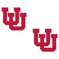 Women's CANVAS Style Utah Utes Logo Stud Earrings