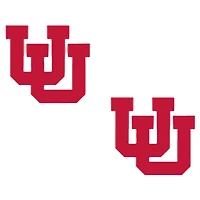 Women's CANVAS Style Utah Utes Logo Stud Earrings