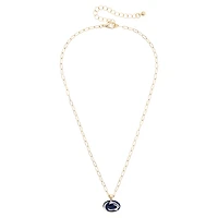 Women's CANVAS Style Penn State Nittany Lions 18K Gold-Plated Enamel Pendant Necklace