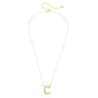 Women's CANVAS Style Clemson Tigers 24K Gold-Plated Stamped Necklace