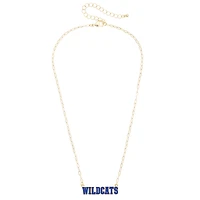 CANVAS Style Kentucky Wildcats Gold-Plated Pavé Outline Necklace