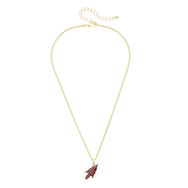 CANVAS Style Florida State Seminoles Enamel Icon Necklace