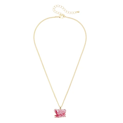 CANVAS Style Oklahoma Sooners Enamel Icon Necklace