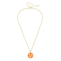 Women's CANVAS Style Tennessee Volunteers Enamel Icon Necklace