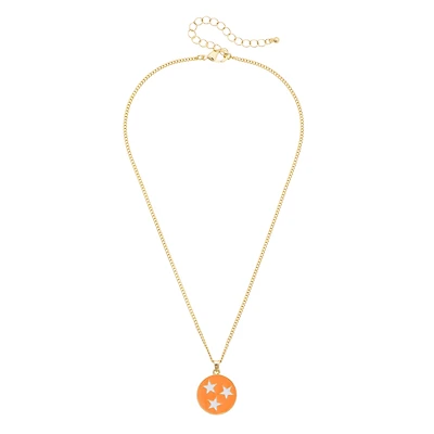 Women's CANVAS Style Tennessee Volunteers Enamel Icon Necklace