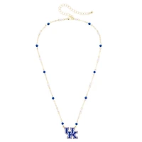 Women's CANVAS Style Kentucky Wildcats Logo Layering Necklace