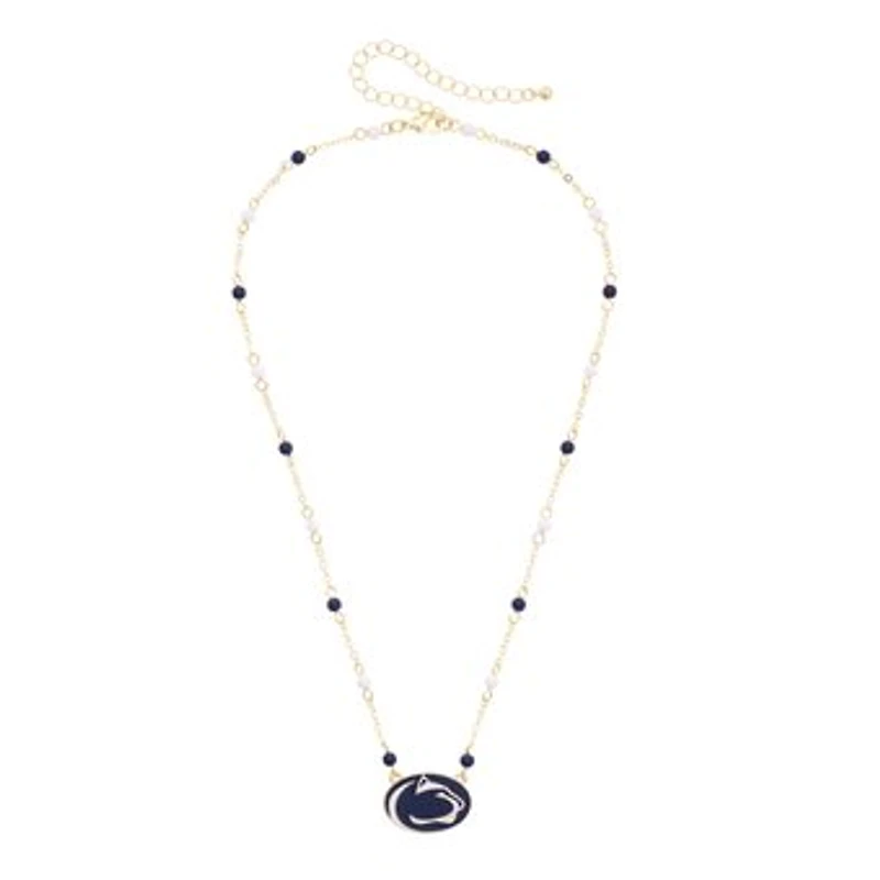 Women's CANVAS Style Penn State Nittany Lions Logo Layering Necklace