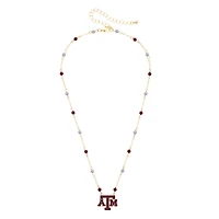 Women's CANVAS Style Texas A&M Aggies Logo Layering Necklace