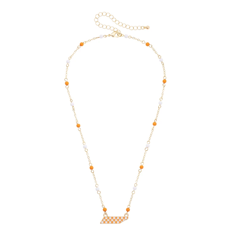 Women's CANVAS Style Tennessee Volunteers Logo Layering Necklace