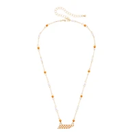 Women's CANVAS Style Tennessee Volunteers Logo Layering Necklace