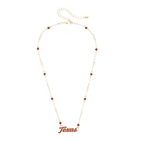 Women's CANVAS Style Texas Longhorns Logo Layering Necklace