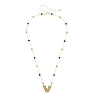 Women's CANVAS Style Vanderbilt Commodores Logo Layering Necklace