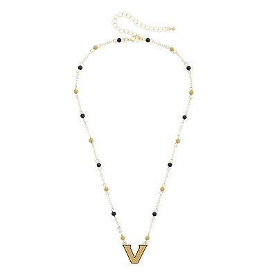 Women's CANVAS Style Vanderbilt Commodores Logo Layering Necklace