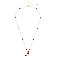 Women's CANVAS Style Alabama Crimson Tide Logo Layering Necklace