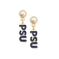 Women's CANVAS Style Penn State Nittany Lions Nameplate Earrings