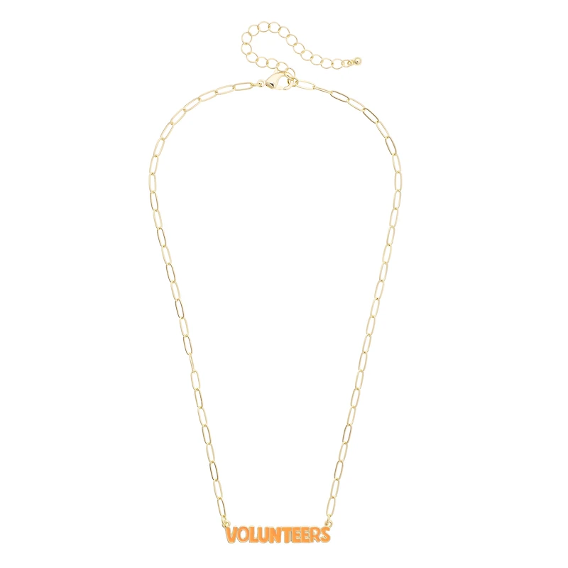 Women's CANVAS Style Tennessee Volunteers Nameplate Necklace