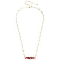 Women's CANVAS Style Texas Tech Red Raiders Nameplate Necklace