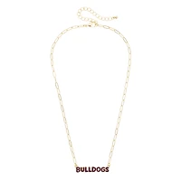 Women's CANVAS Style Mississippi State Bulldogs Nameplate Necklace