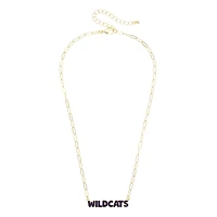 Women's CANVAS Style Kansas State Wildcats Nameplate Necklace