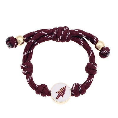 CANVAS Style Florida State Seminoles Logo Paracord Bracelet