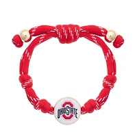 CANVAS Style Ohio State Buckeyes Logo Paracord Bracelet