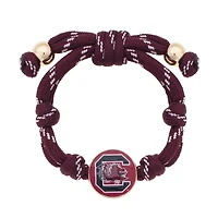 Women's CANVAS Style South Carolina Gamecocks Logo Paracord Bracelet