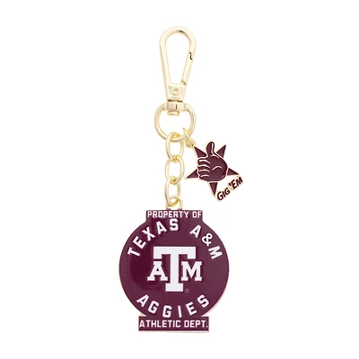 Women's CANVAS Style Texas A&M Aggies Vintage Bag Charm