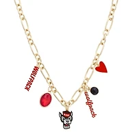 Women's CANVAS Style NC State Wolfpack Game Day Charm Necklace