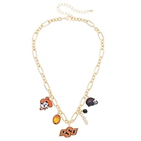 Women's CANVAS Style Oklahoma State Cowboys Game Day Charm Necklace