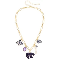 Women's CANVAS Style Kansas State Wildcats Game Day Charm Necklace