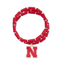 CANVAS Style Nebraska Huskers Beaded Bracelet Set of Three