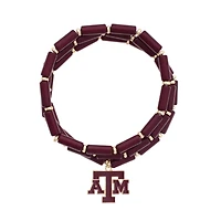 CANVAS Style Texas A&M Aggies Beaded Bracelet Set of Three