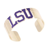Women's CANVAS Style LSU Tigers Varsity Outline Cuff