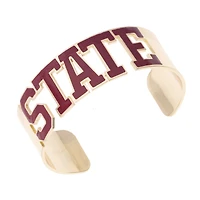 Women's CANVAS Style Mississippi State Bulldogs Varsity Outline Cuff