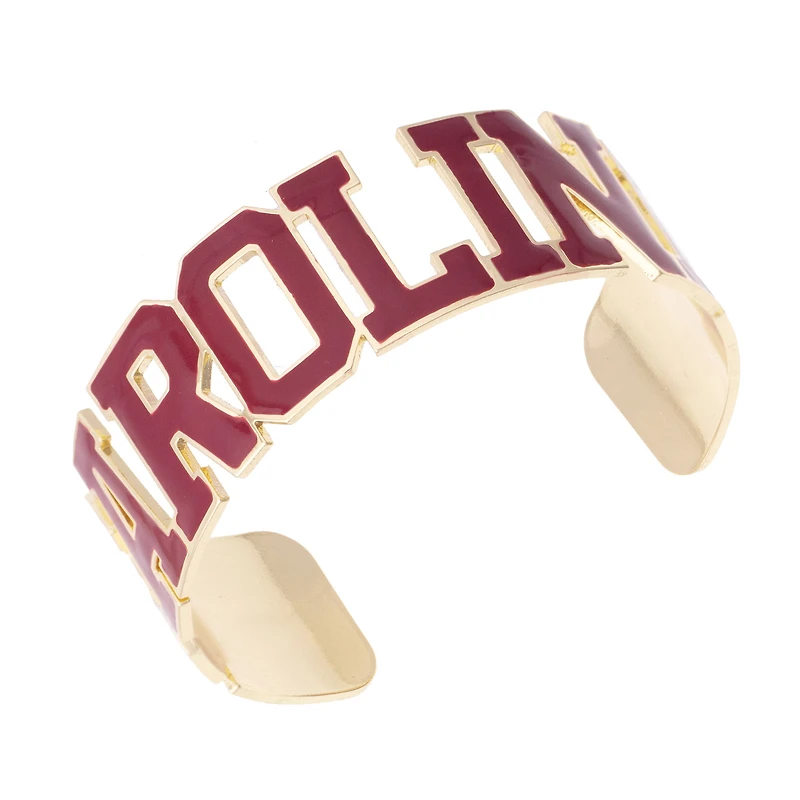 Women's CANVAS Style South Carolina Gamecocks Varsity Outline Cuff
