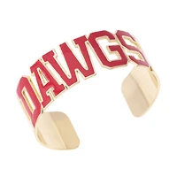 Women's CANVAS Style Georgia Bulldogs Varsity Outline Cuff