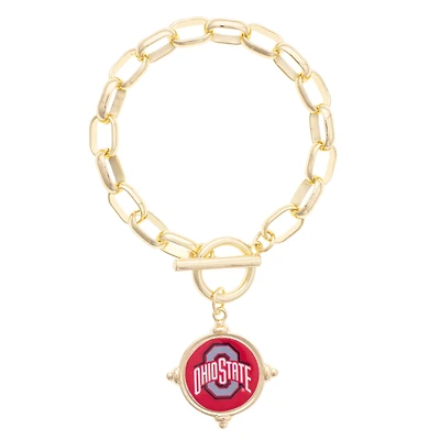 Women's CANVAS Style Ohio State Buckeyes Intaglio Bracelet