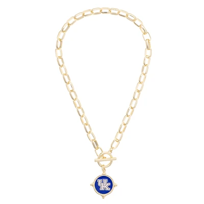Women's CANVAS Style Kentucky Wildcats Intaglio Necklace